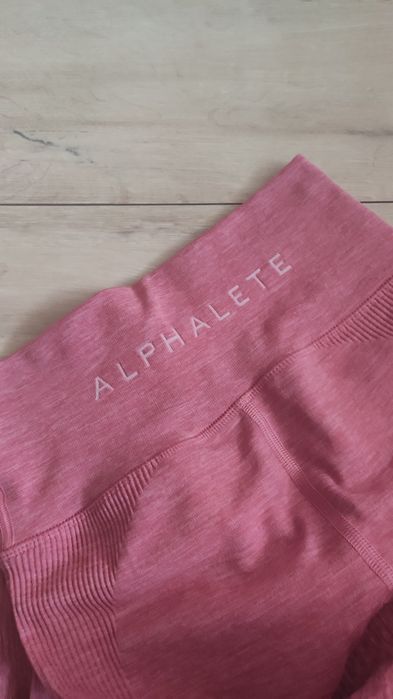 Legginsy alphalete  różowe s