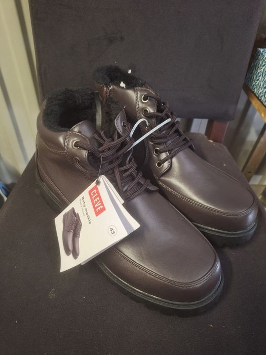 Buty męskie zimowe ocieplane 43