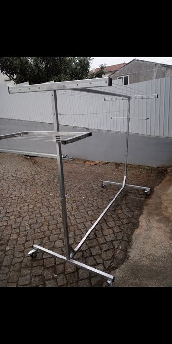 Estendais novos galvanizados com rodas, apartir de 80€