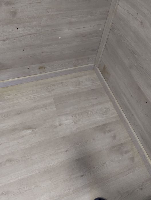 Chão flutuante usado e novo