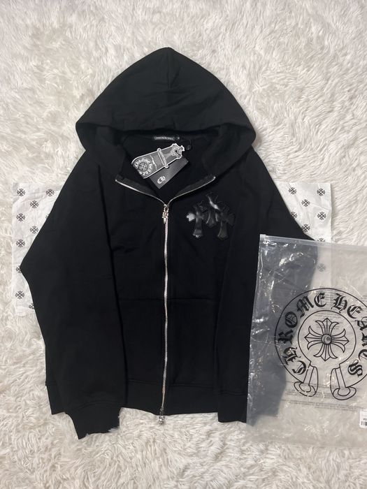 Зіп-худі Chrome Hearts 3 crosses | Ексклюзивна партія