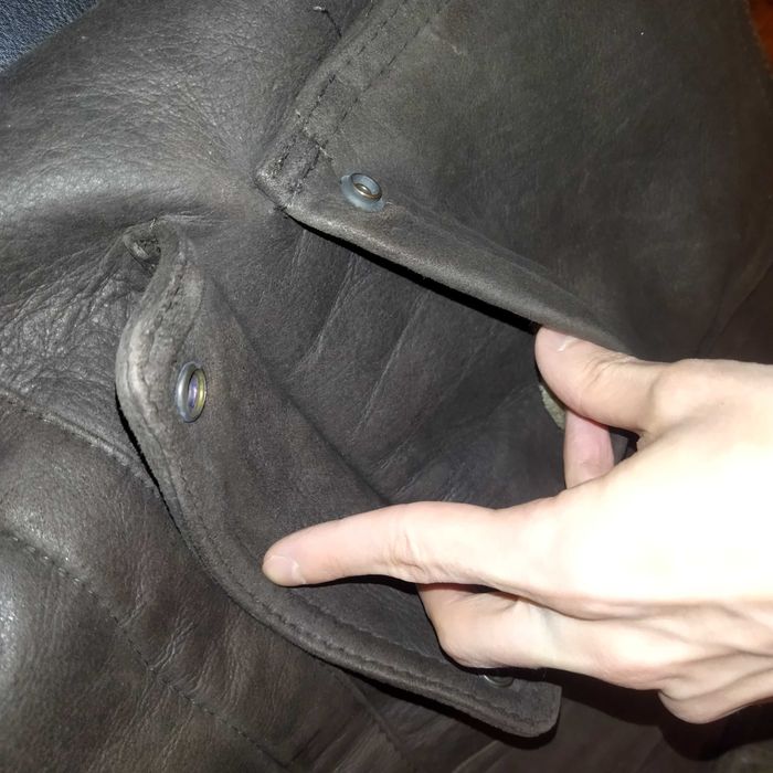 Кожаная большая Турецкая дублёнка на меху 60 размер. Akdemir Leather