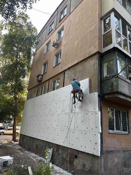 Гарантия!!! Ремонт межпанельных швов . Утепление фасадов .