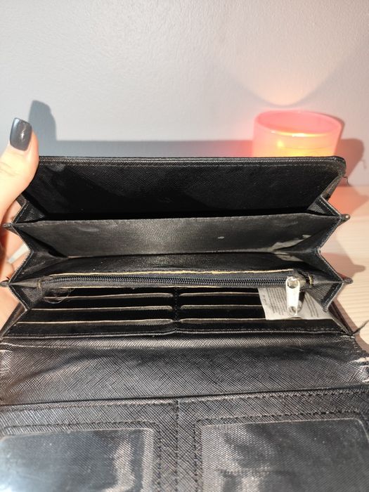 Portfel damski czarny