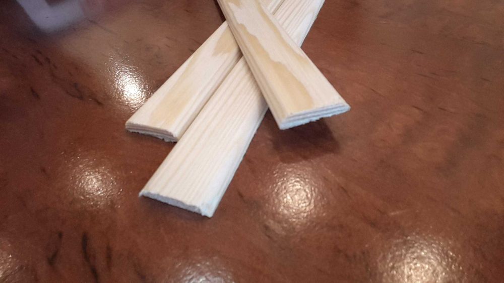 Listwa maskująca 5x22 mm drewniana maskownica opaska  wykończeniowa