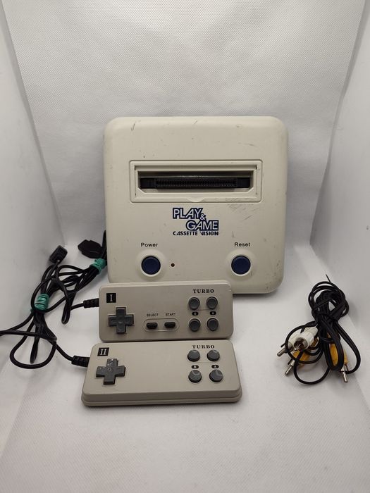 Unikatowa Retro Konsola 8-bit Play & Game Cassette Vision  Pegasus Famiclone