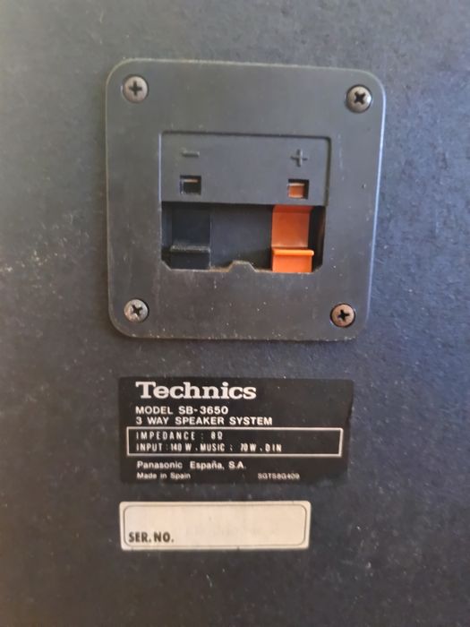 Colunas Technics 55cm