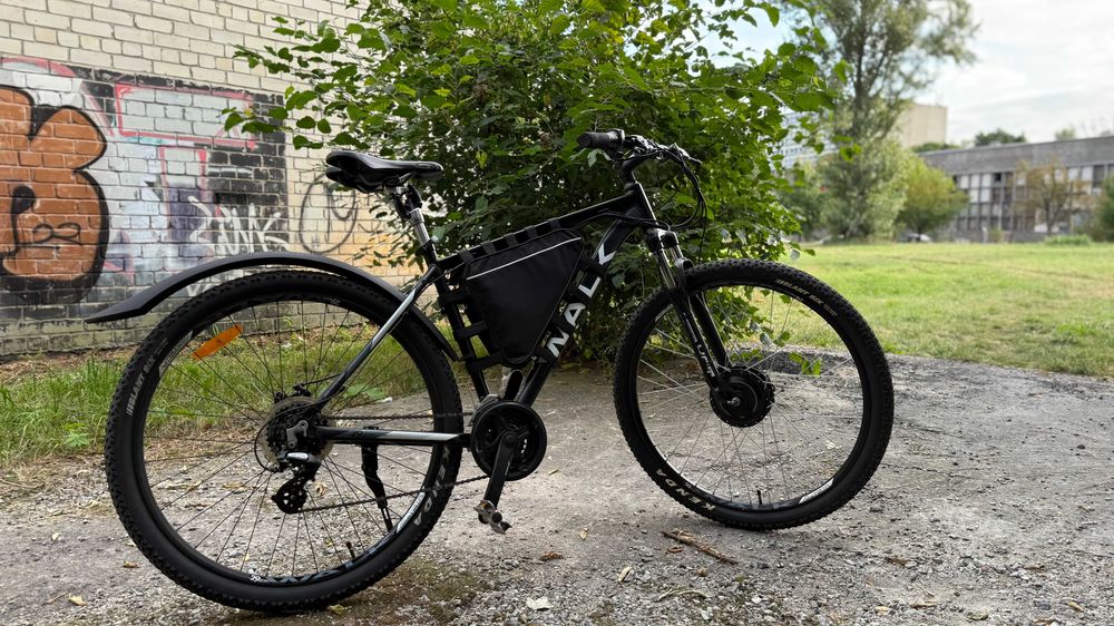 Електровелосипед Walk + Інвертор на 500 ват для блекаутів