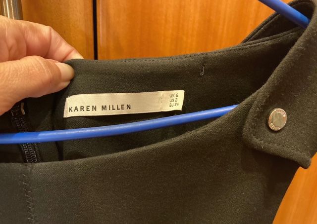 Vestido Karen Millen Preto