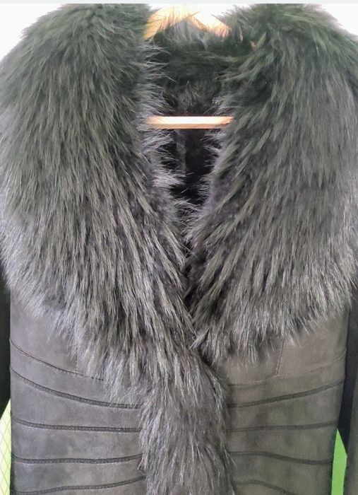Дублянка жіноча натуральна шуба пальто