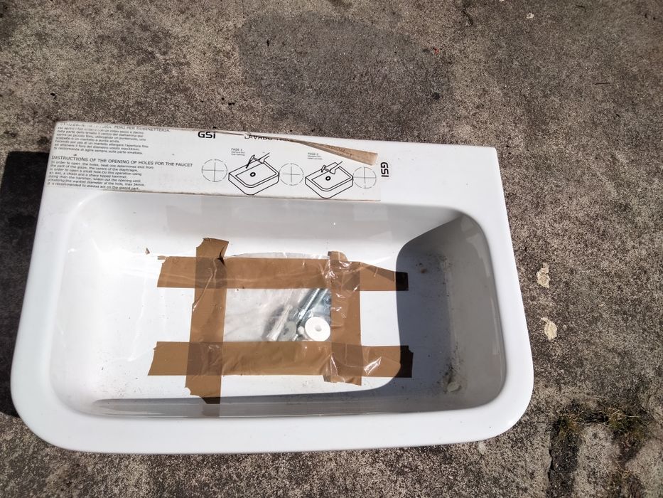 Lava mãos cerâmico Italiano