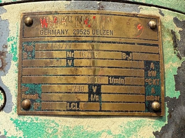 PRĄDNICA 2.2 KW do maszyny rolniczej