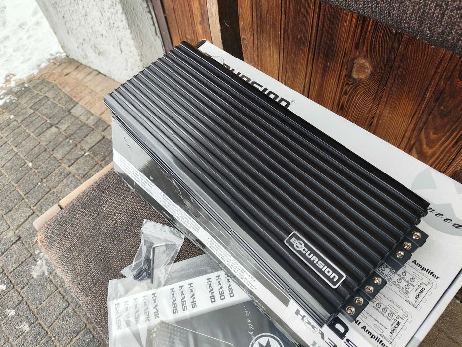 Wzmacniacz samochodowy 1 kanałowy monoblok Excursion HXA-3K,Wys.darmo!