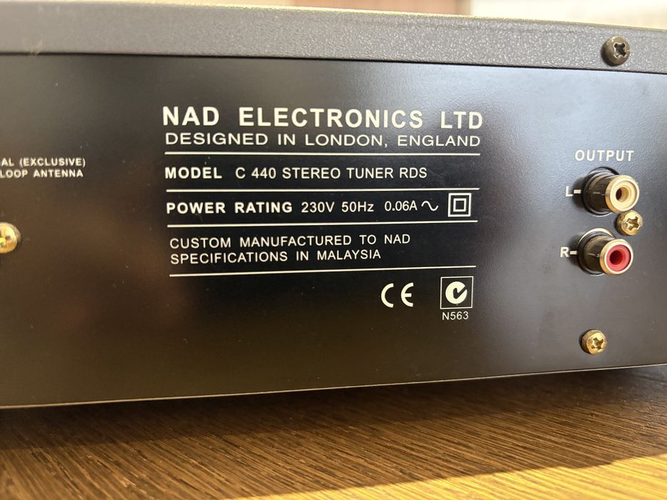 NAD C440 RDS – Sintonizador Hi-Fi AM/FM