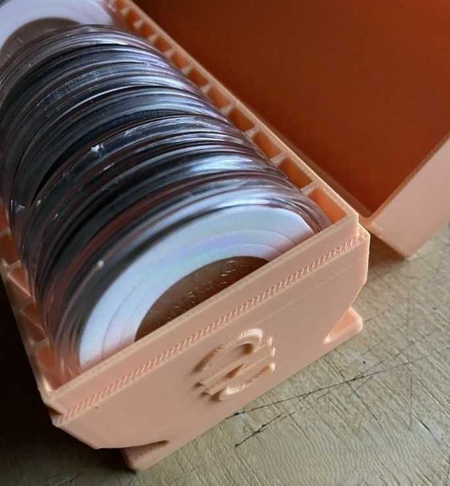 Бокс для 20 монет в капсулах