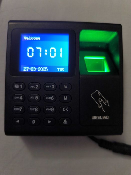 Máquina biométrica com impressão digital nova