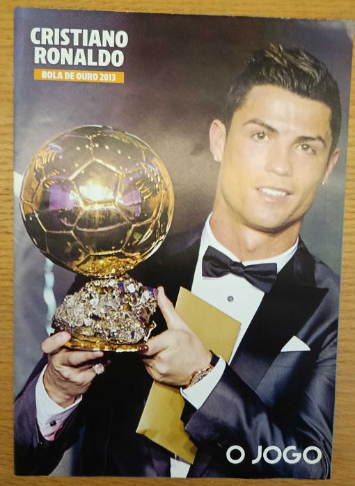 Cristiano Ronaldo - bola de ouro 2013 - poster