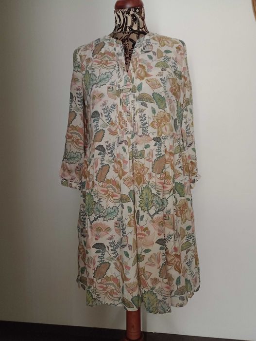 Sukienka JAKE'S  - rozmiar 38 - MODAL 100% + halka z Bawełny 100%