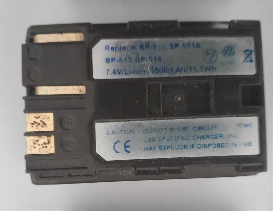 Bateria Canon 2 células para EOS 20D - 7.4V