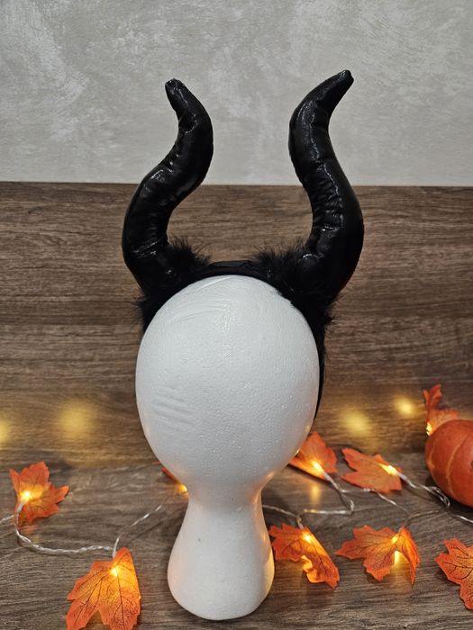 Рога малифисенты обруч с рогами для карнавала