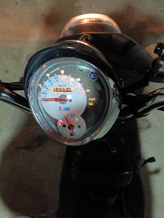 Scooter Sym, Myo 50, como nova, apenas com 2057KM.