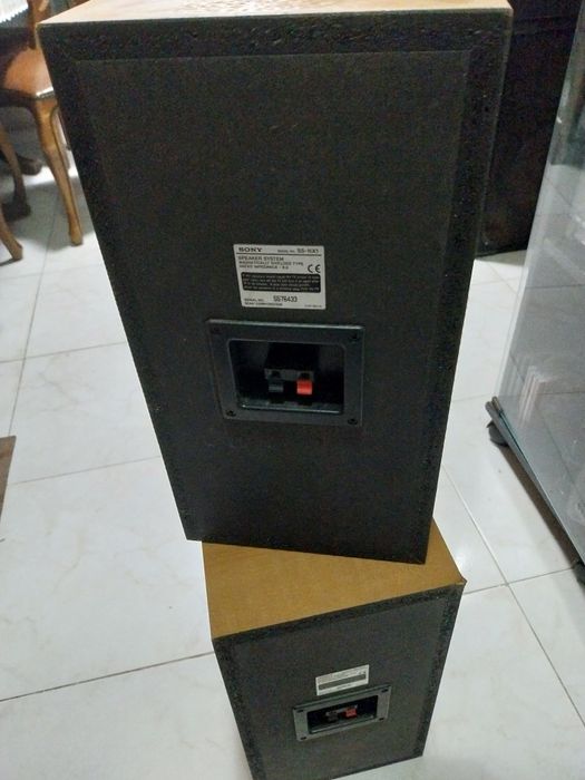 Colunas de som duas vias sony  impecaveis