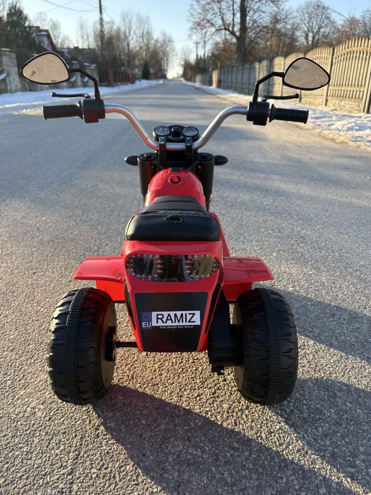 Motorek na akumulator zabawka dla dzieci auto elektryczne