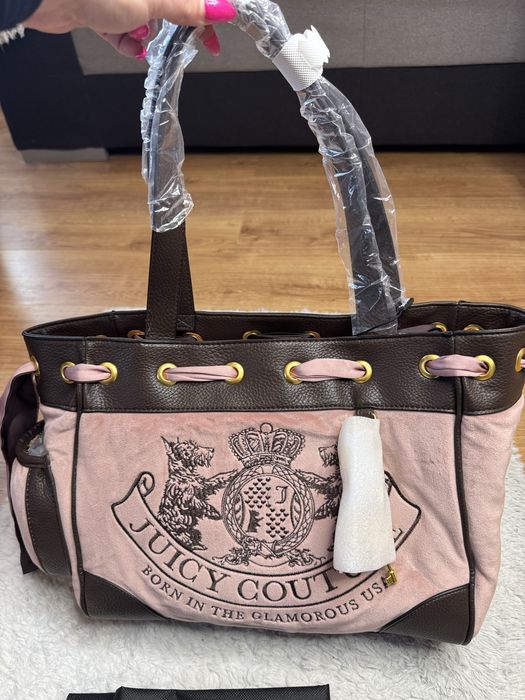 Torebka juicy counture oryginalna popularny model must-have rózowa