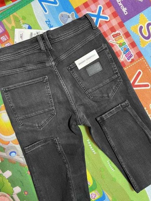 Zara skinny cropped джинси скінні на підлітка 38 eu