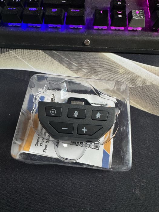 Адаптер стереогарнитуры Xbox One Stereo Headset Black