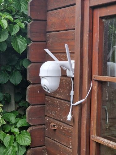 Wi-Fi Smart Camera | Поворотная IP-камера видеонаблюдения + sd карта