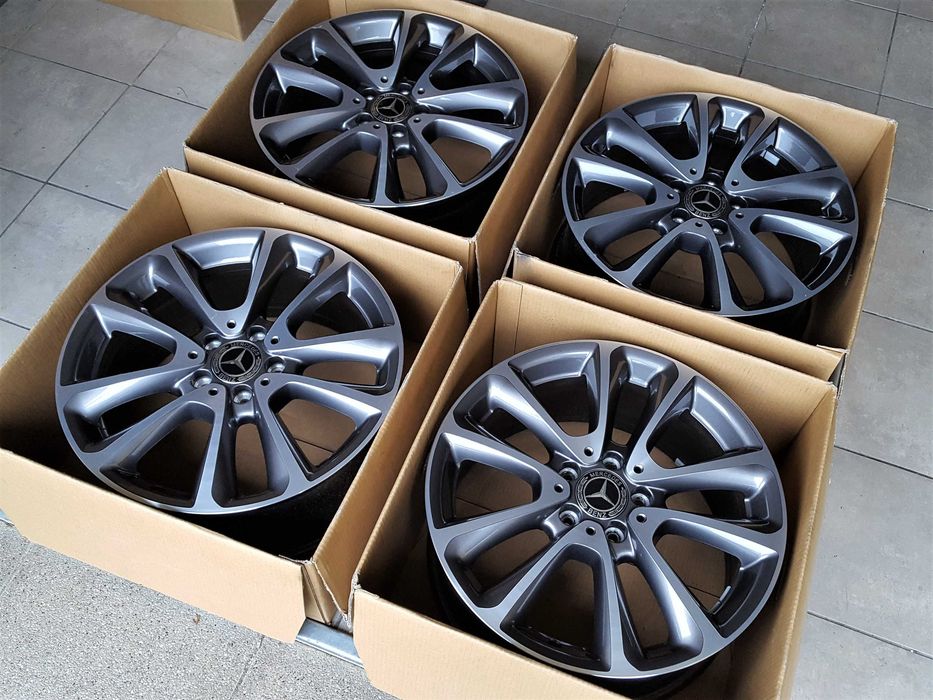 Alufelgi 18 5x112 Mercedes dwie szerokości C E S V CLK ML Vito 879#