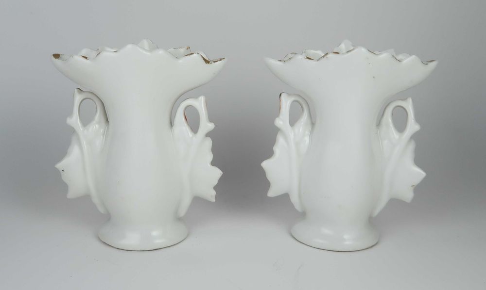 Par de jarras porcelana Séc. XIX/XX
