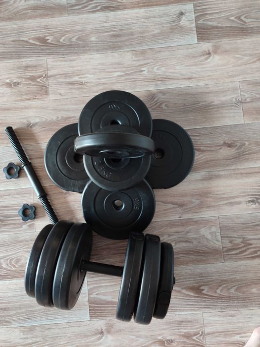 Гантелі разбірні композитні 2 х 25 кг гантели 25 кг разборные