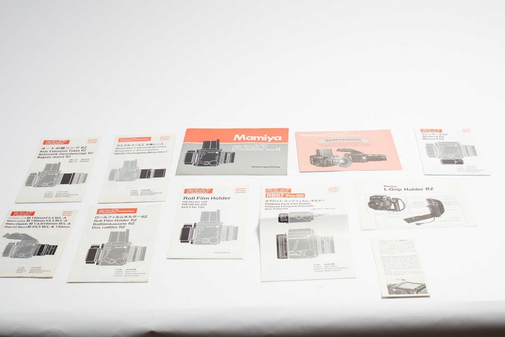 Dokumenty i pudełka mamiya rz67 pro II Warszawa Ochota •