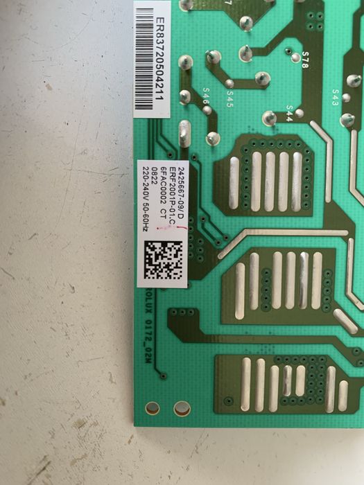 Комплект запчастин AEG / Electrolux KBI290V: Плати керування та Компресор