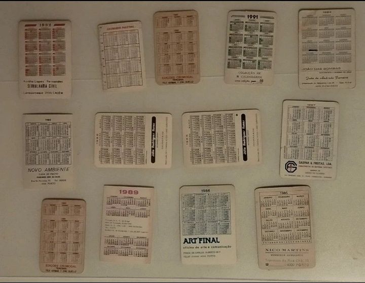 Calendários. Vitória Guimarães