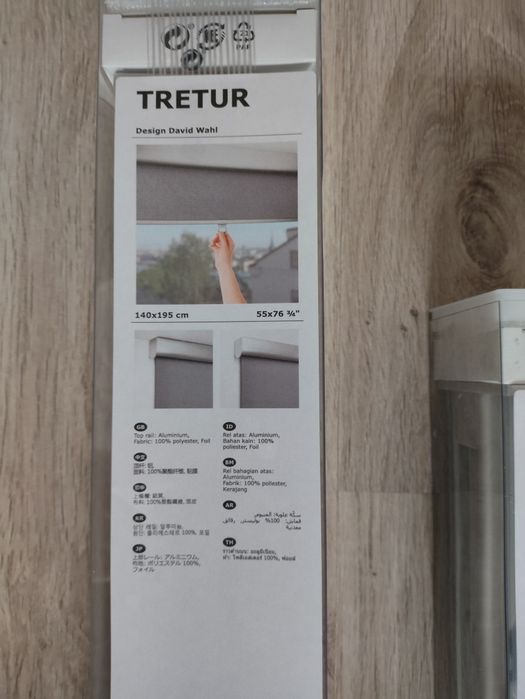 Rolety naścienne TRETUR