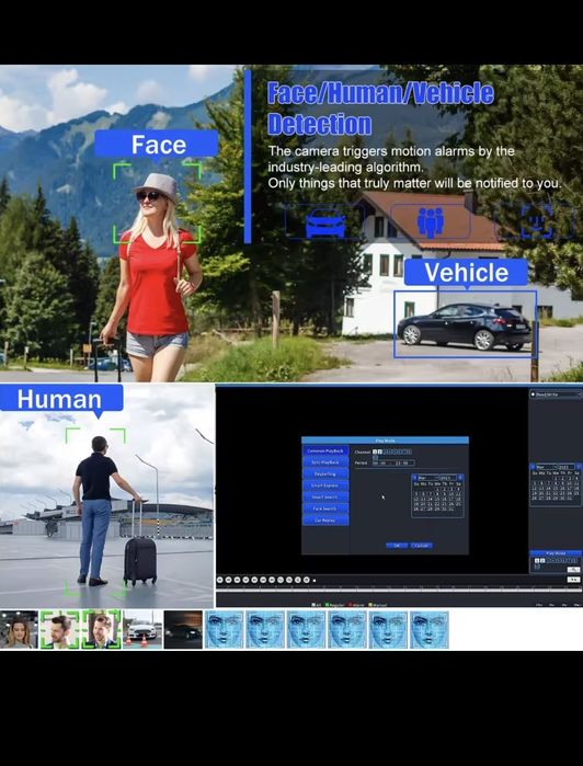 Rejestrator kamer IP 9 kanałowy.