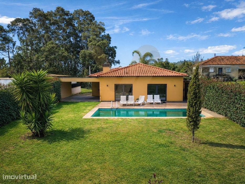 Moradia T3 Térrea com Piscina - Fornelos - Ponte de Lima