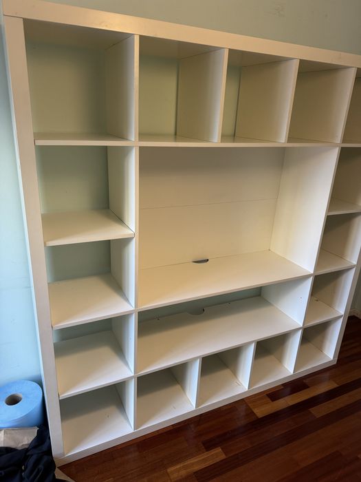 Estante expedit tv ikea branco