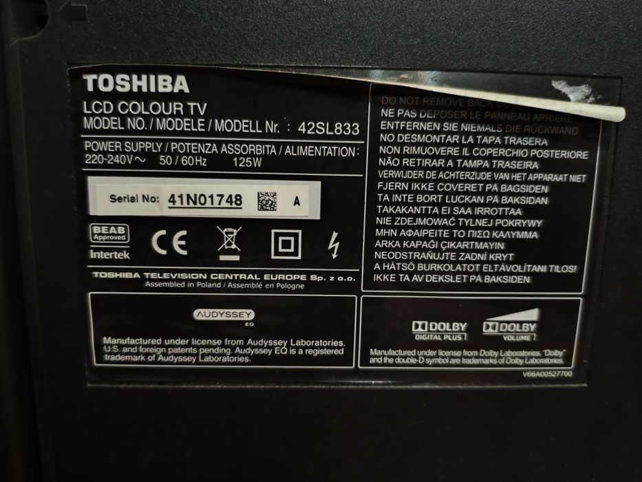 Televisões avariadas