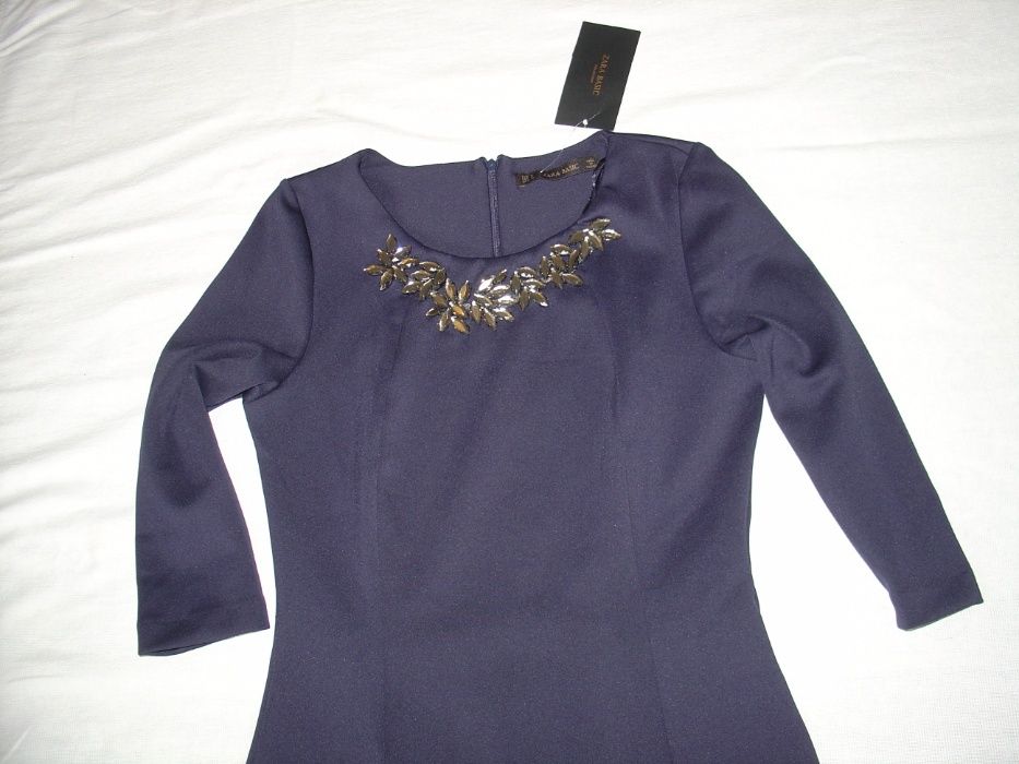 asymetryczna sukienka zara basic roz m/ nowa
