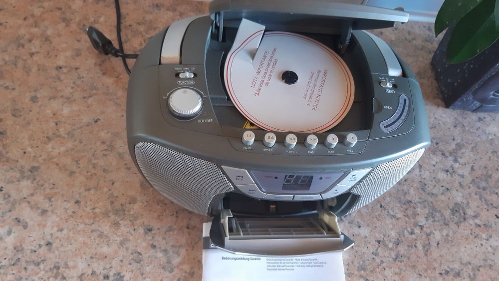 5,50Radiomagnetofon CD Clatronic srr778
