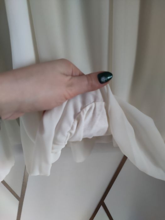Elegancka biała bluzka rozm L