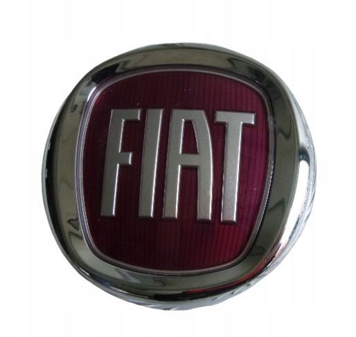 ZNACZEK LOGO FIAT 500 lift BRAVO CROMA GRILL 10cm
