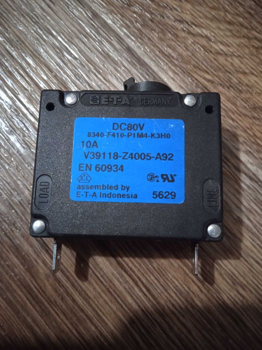 Автоматический выключатель постоянного тока 80В 16А, есть от 4А до 16А ...