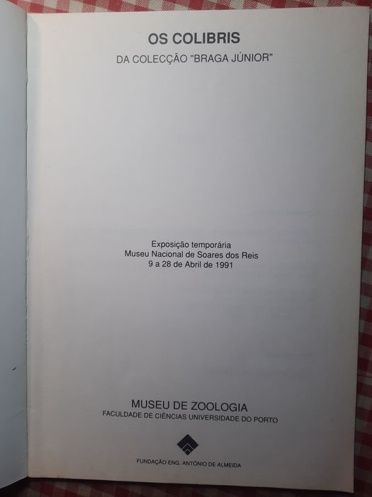 OS  COLIBRIS da coleção "Braga Junior"