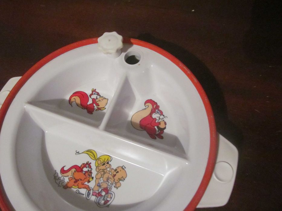 Prato térmico para bebé (1980) VINTAGE