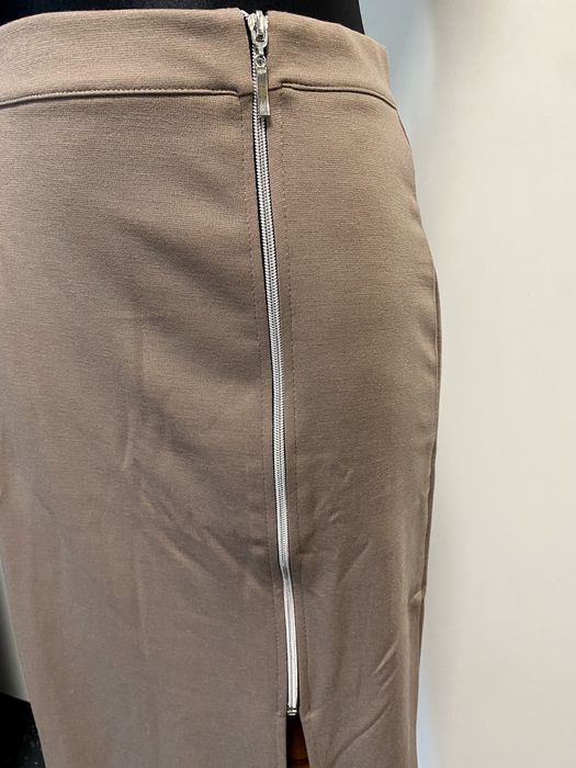Spódnica z suwakiem S/M w kolorze cappuccino